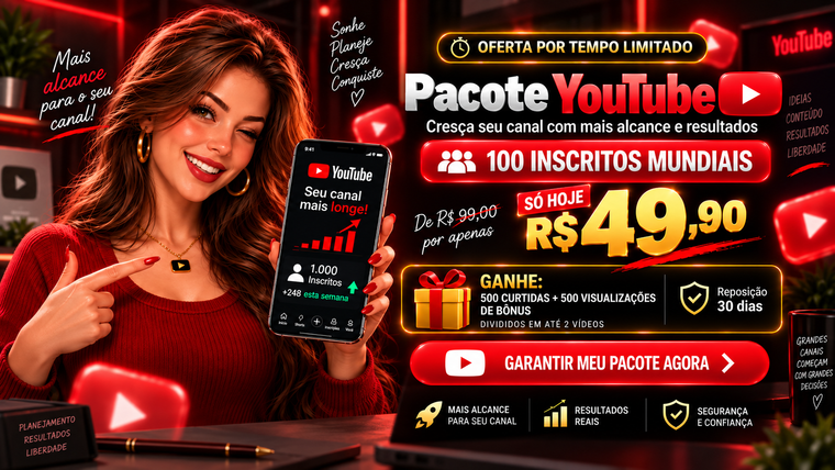 PACOTE YOUTUBE