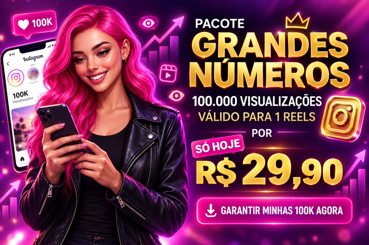 100.000 visualizações por R$ 29,90